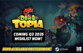 2／25 全新沙盒Roguelike冒险之旅《Dino Topia》试玩版于 Steam 上线！